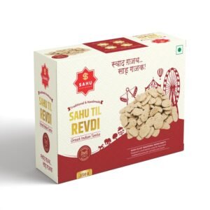 SAHU GAJAK BHANDAR Gur Ki Rewadi 350g | Sesame Jaggery Rewadi | Revdi Revri Rewari Reori | Traditional Indian Sweet Snack