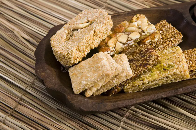 group-gajak-sesame-seed-jaggery-indian-food-36879796